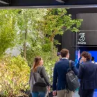 Allestimento verde all'Italian Teck Week 2024